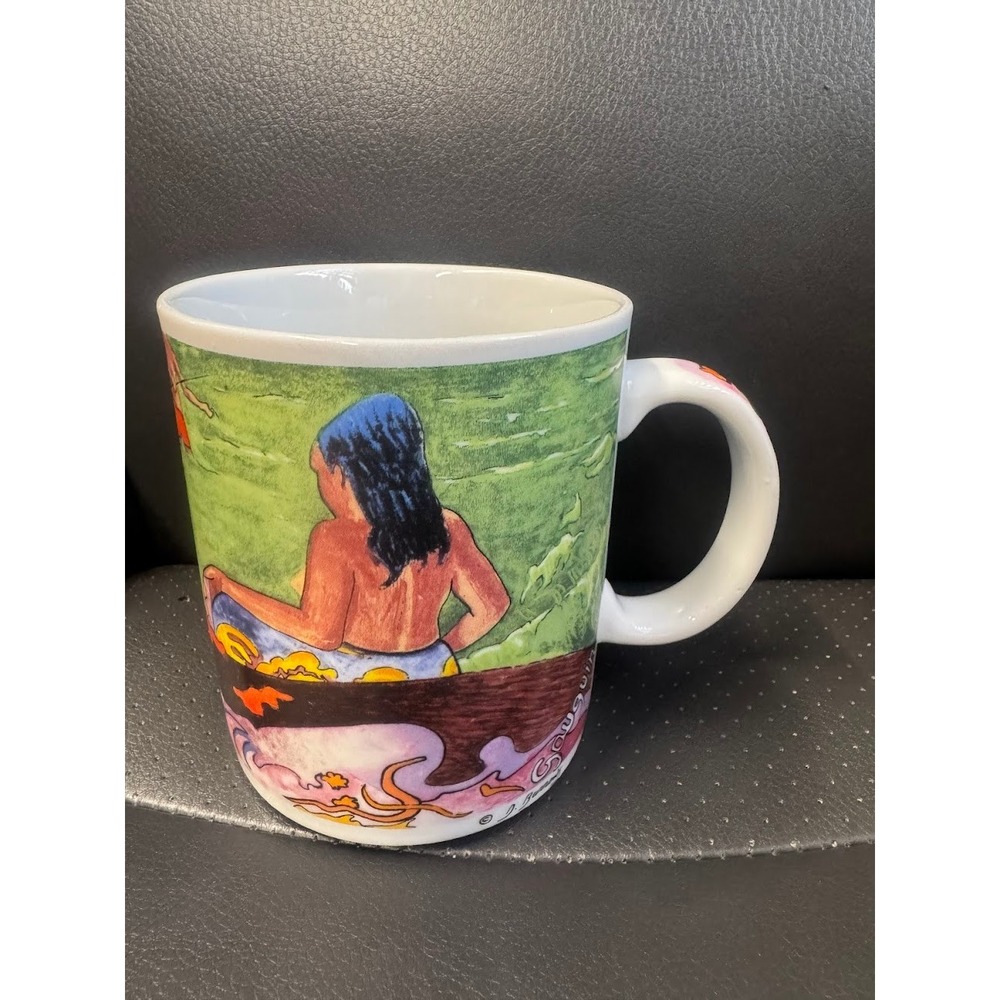 Collector Chaleur Masters Collection D Burrows Paul Gauguin Tribe Coffee Mug Cup